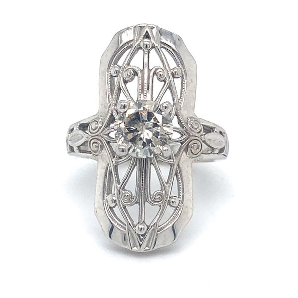 Natural Diamond Engagement Ring Carroll / Ochs Jewelers Monroe, MI