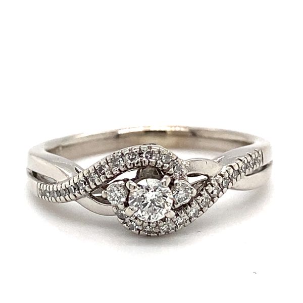 Natural Diamond Engagement Ring Carroll / Ochs Jewelers Monroe, MI