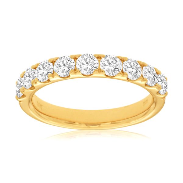1.10 ctw Prong Set Diamond Wedding Band in 14 Karat Carroll / Ochs Jewelers Monroe, MI