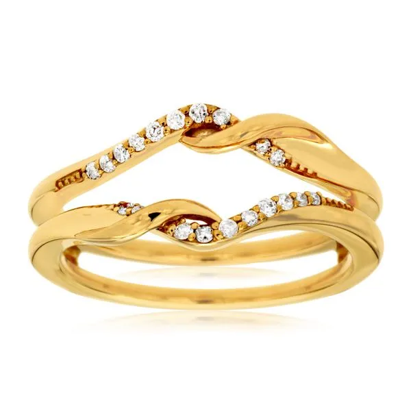 0.12 ctw Prong Set Diamond Wedding Band in 14 Karat