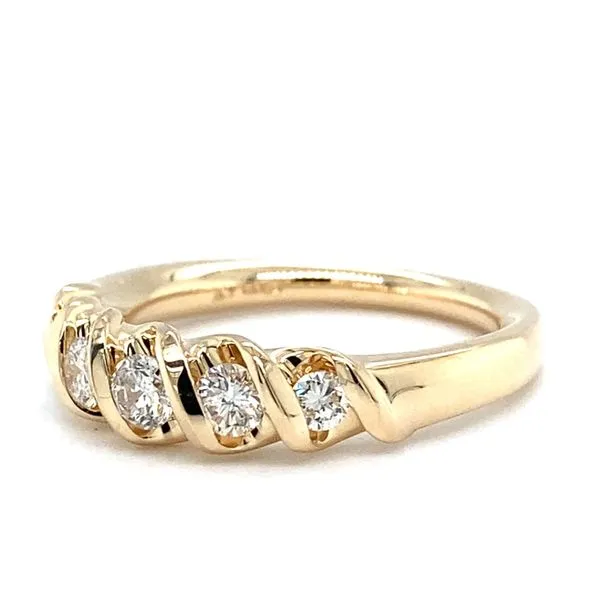 Womens Diamond Wedding Band