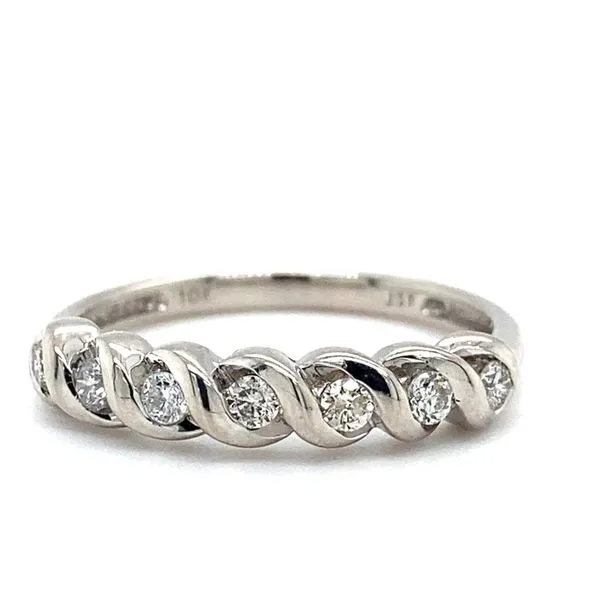 Womens Diamond Wedding Band
