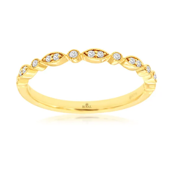 Womens Diamond Wedding Band