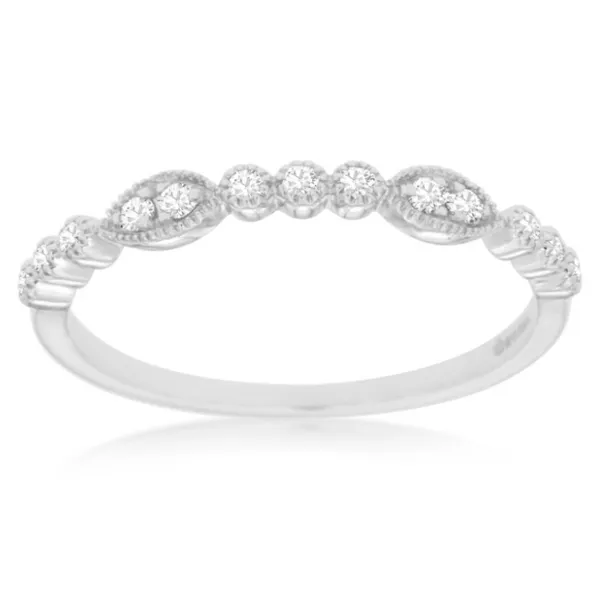 Womens Diamond Wedding Band