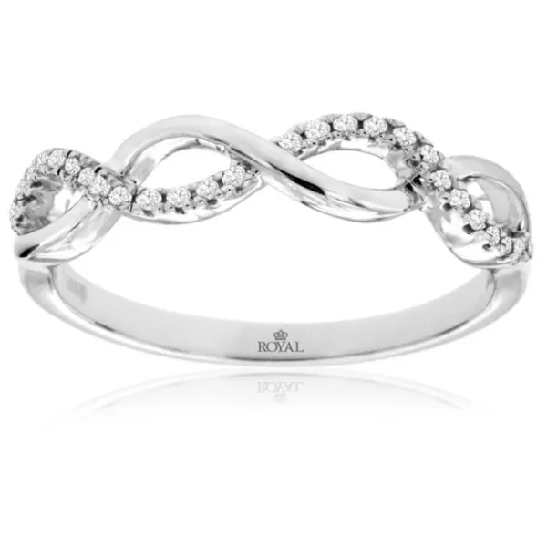 Womens Diamond Wedding Band