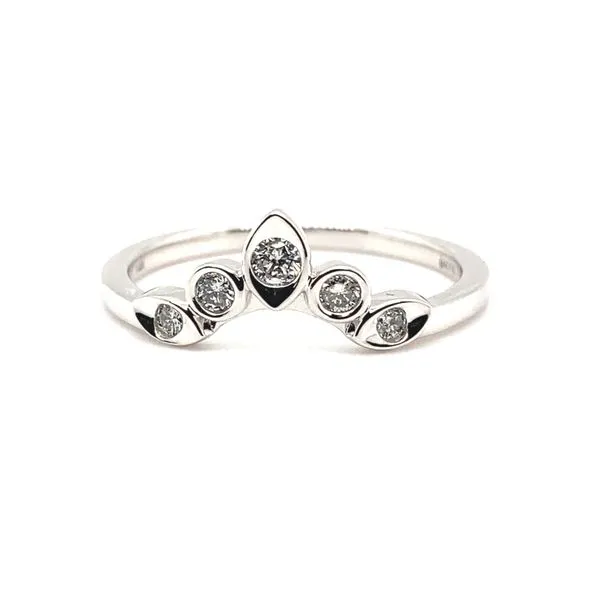 Womens Diamond Wedding Band