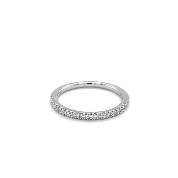 1/6 ctw Scalloped Set Diamond Wedding Band in 14 Karat Gold