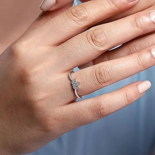 14K White Gold Diamond Anniversary Band - 0.11 ct Image 3 Carroll / Ochs Jewelers Monroe, MI