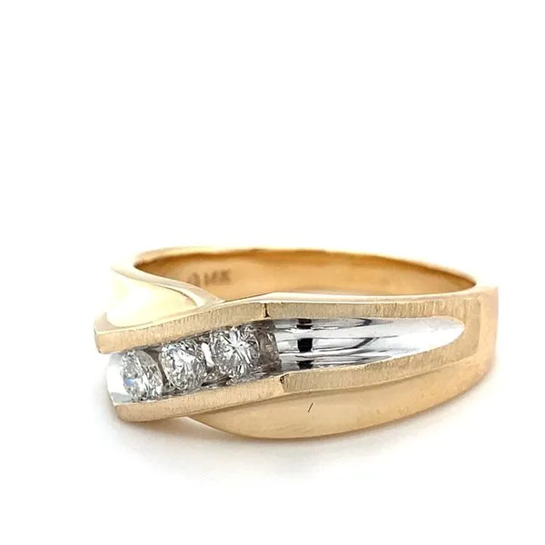 Mens Diamond Wedding Band
