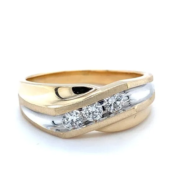 Mens Diamond Wedding Band