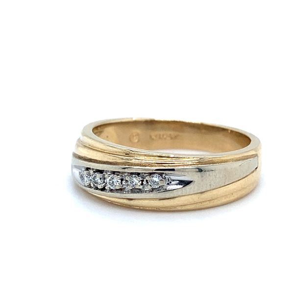 Men's Diamond Wedding Band Image 2 Carroll / Ochs Jewelers Monroe, MI