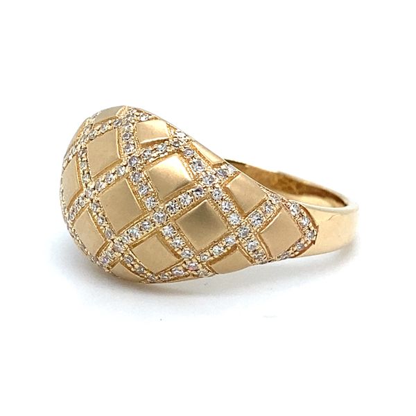 14K Yellow Gold Effy Diamond Fashion Ring Image 2 Carroll / Ochs Jewelers Monroe, MI