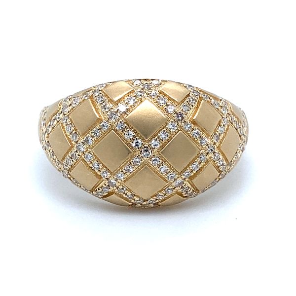 14K Yellow Gold Effy Diamond Fashion Ring Carroll / Ochs Jewelers Monroe, MI