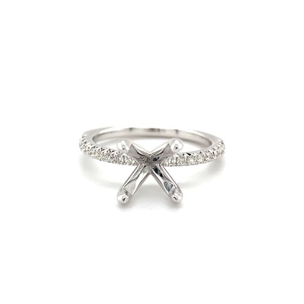 Natural Diamond Semi-Mounting Carroll / Ochs Jewelers Monroe, MI