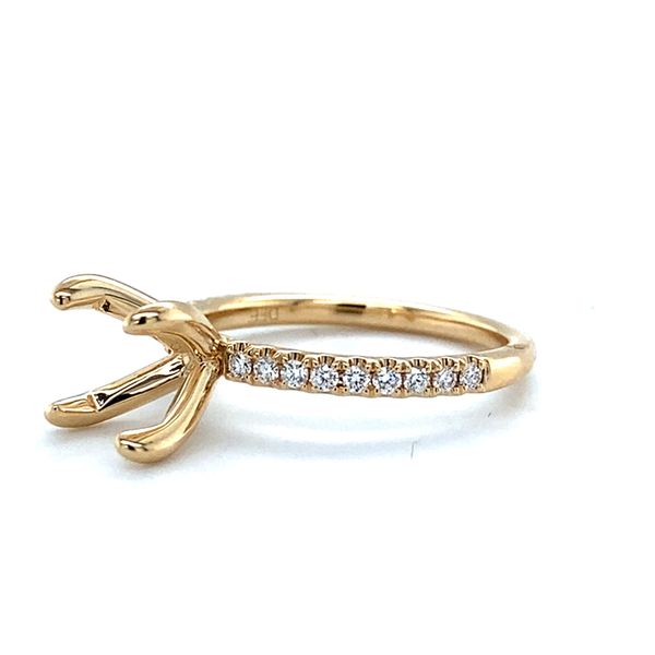 Natural Diamond Semi-Mounting Image 2 Carroll / Ochs Jewelers Monroe, MI