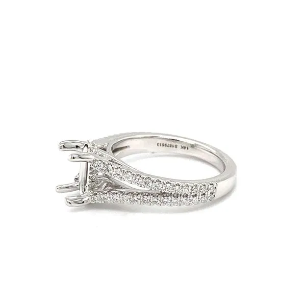 Natural Diamond Semi-Mounting Image 3 Carroll / Ochs Jewelers Monroe, MI