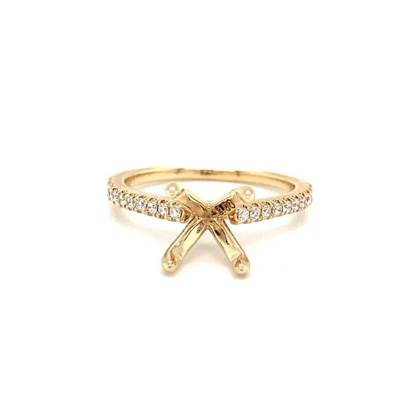 Natural Diamond Semi-Mounting Carroll / Ochs Jewelers Monroe, MI