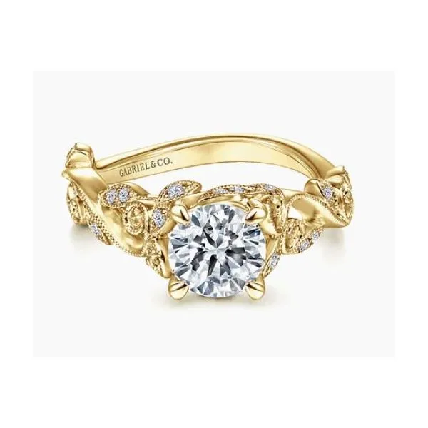 Natural Diamond Semi-Mounting Carroll / Ochs Jewelers Monroe, MI