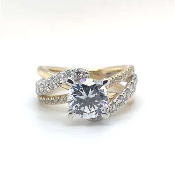 Natural Diamond Semi-Mounting Carroll / Ochs Jewelers Monroe, MI