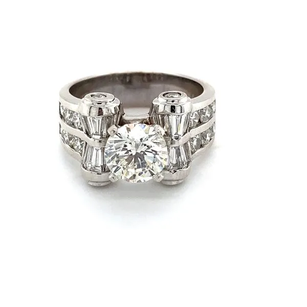 Natural Diamond Semi-Mounting Image 3 Carroll / Ochs Jewelers Monroe, MI