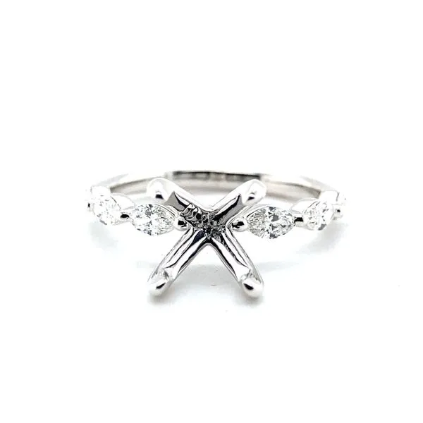 Natural Diamond Semi-Mounting Carroll / Ochs Jewelers Monroe, MI