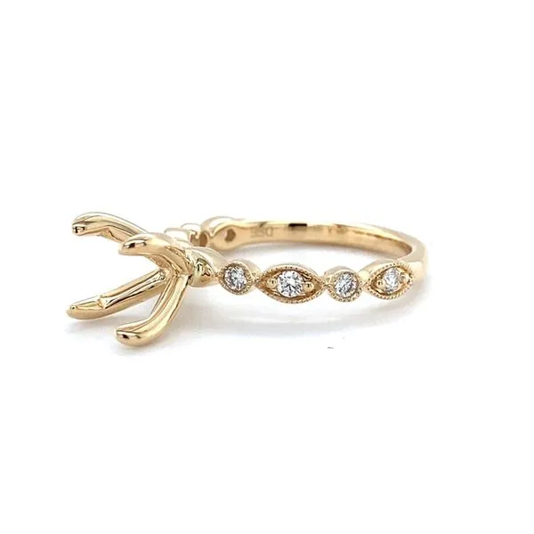Natural Diamond Semi-Mounting Image 2 Carroll / Ochs Jewelers Monroe, MI