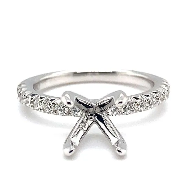 Natural Diamond Semi-Mounting Carroll / Ochs Jewelers Monroe, MI