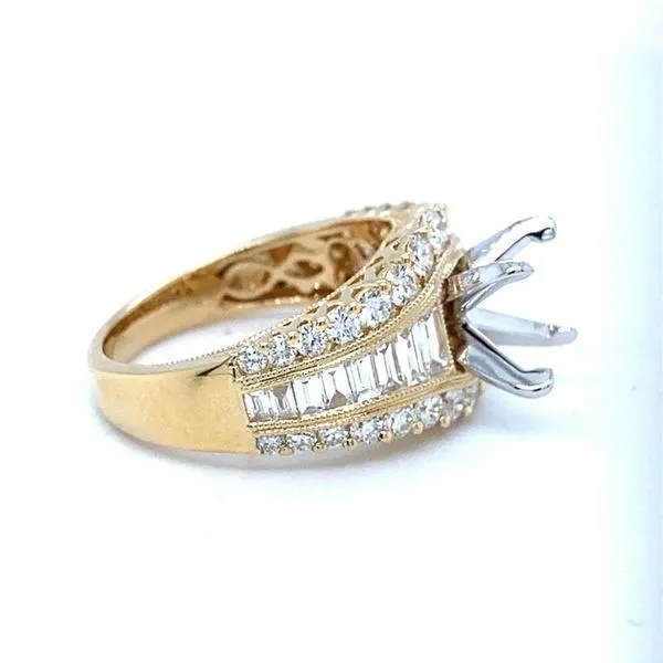 Natural Diamond Semi-Mounting Image 3 Carroll / Ochs Jewelers Monroe, MI