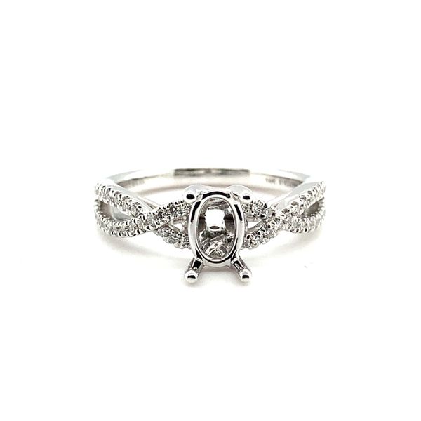 Natural Diamond Semi-Mounting Image 2 Carroll / Ochs Jewelers Monroe, MI