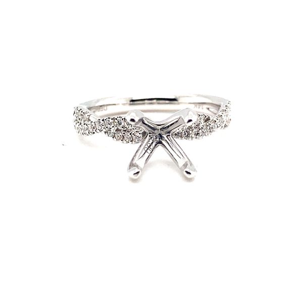 Natural Diamond Semi-Mounting Carroll / Ochs Jewelers Monroe, MI