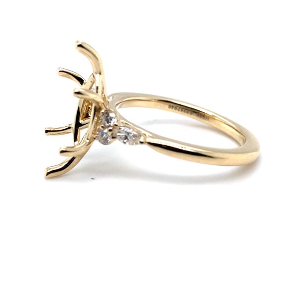 Natural Diamond Semi-Mounting Image 2 Carroll / Ochs Jewelers Monroe, MI