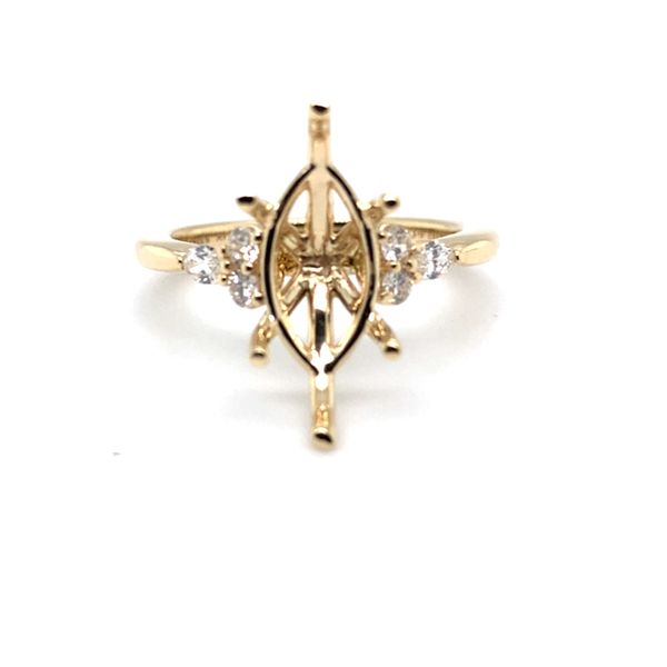 Natural Diamond Semi-Mounting Carroll / Ochs Jewelers Monroe, MI