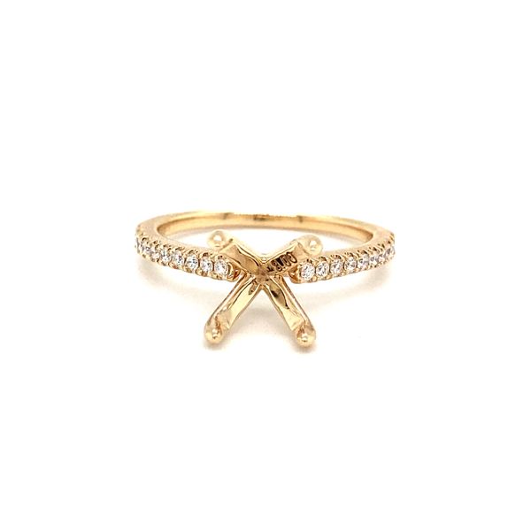 Natural Diamond Semi-Mounting Carroll / Ochs Jewelers Monroe, MI