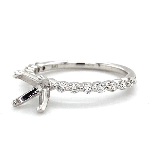 Natural Diamond Semi-Mounting Image 2 Carroll / Ochs Jewelers Monroe, MI