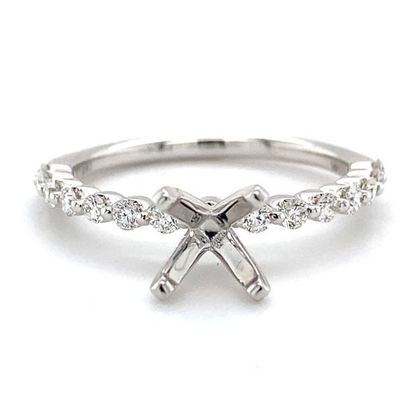 Natural Diamond Semi-Mounting Carroll / Ochs Jewelers Monroe, MI