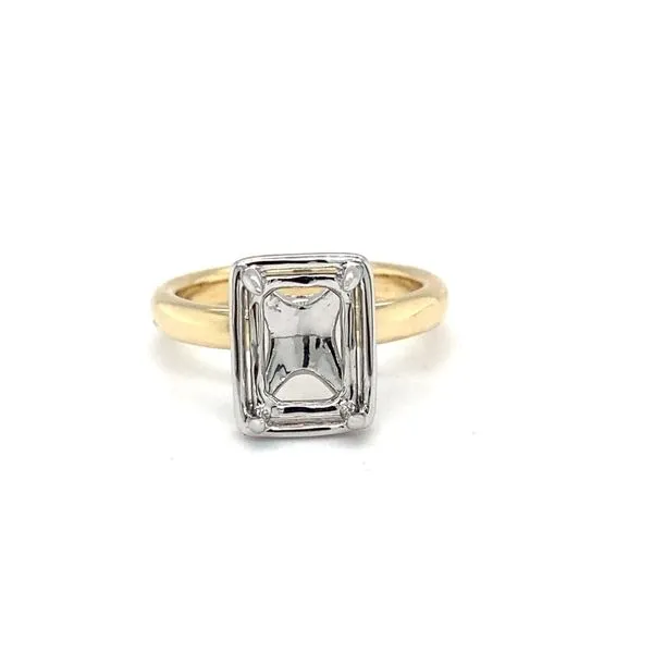 14 Karat Yellow Gold Natural Diamond Engagement Ring Setting Image 2 Carroll / Ochs Jewelers Monroe, MI