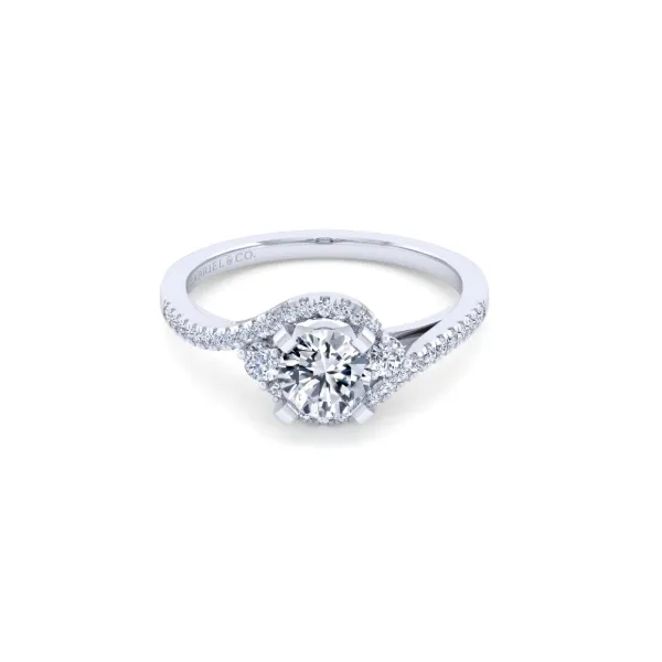 Natural Diamond Engagement Ring Setting Carroll / Ochs Jewelers Monroe, MI