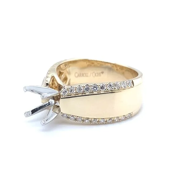 Natural Diamond Engagement Ring Setting