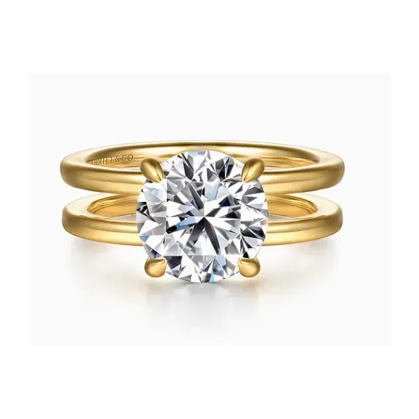 Natural Diamond Engagement Ring Setting Carroll / Ochs Jewelers Monroe, MI