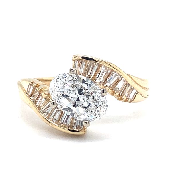 Natural Diamond Engagement Ring Setting Carroll / Ochs Jewelers Monroe, MI