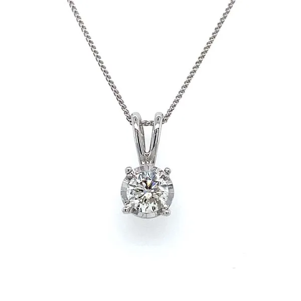 3/4 ctw Round Diamond Reflections Pendant in 14kt White Gold Carroll / Ochs Jewelers Monroe, MI