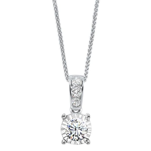 1/10 ctw Diamonds Pendant in 14 Karat Carroll / Ochs Jewelers Monroe, MI