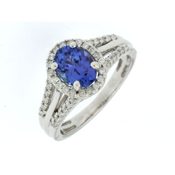 Tanzanite & Diamonds Ring in 14 Karat Carroll / Ochs Jewelers Monroe, MI