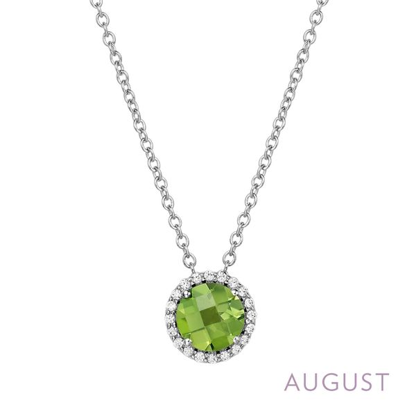 August Birthstone Necklace Carroll / Ochs Jewelers Monroe, MI