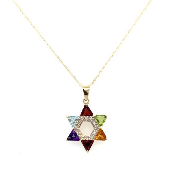 Star of David Pendant Image 2 Carroll / Ochs Jewelers Monroe, MI