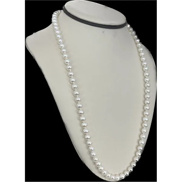 Freshwater Pearl Strand Necklace 24