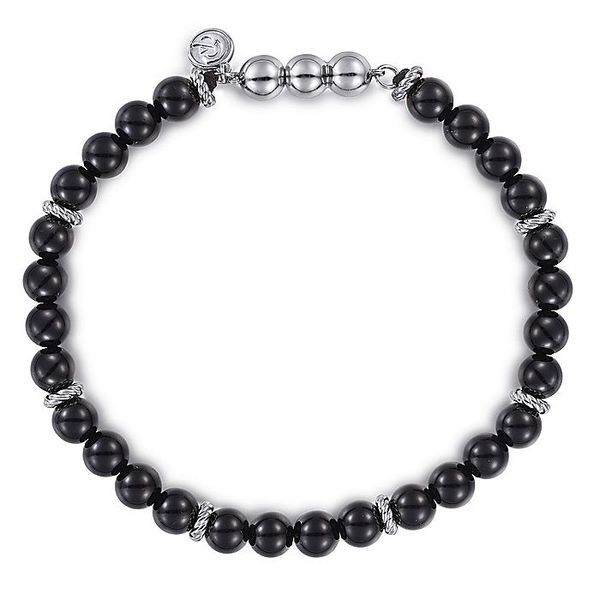 925 Sterling Silver Black Onyx Bracelet Carroll / Ochs Jewelers Monroe, MI