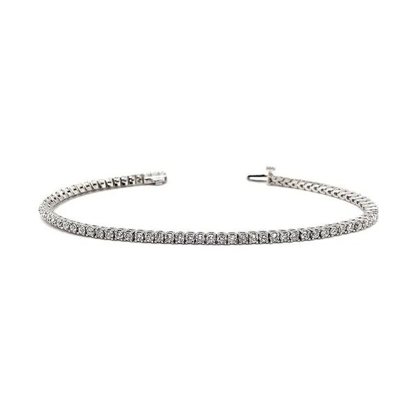 2-3/8 ctw Lab-Grown Diamond Tennis Bracelet in White Gold Carroll / Ochs Jewelers Monroe, MI