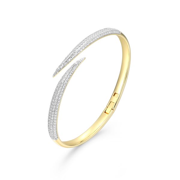 Sterling Silver Bangle Bracelet Carroll / Ochs Jewelers Monroe, MI