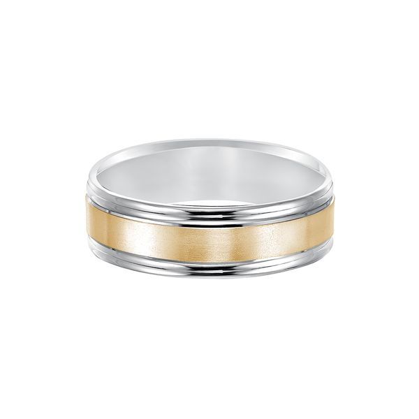 6.5mm Satin Round-Edge 14kt Gold Wedding Band Carroll / Ochs Jewelers Monroe, MI